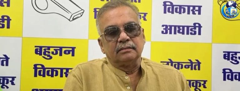 हितेंद्र ठाकुर का चुनाव आयोग से बड़ा सवाल