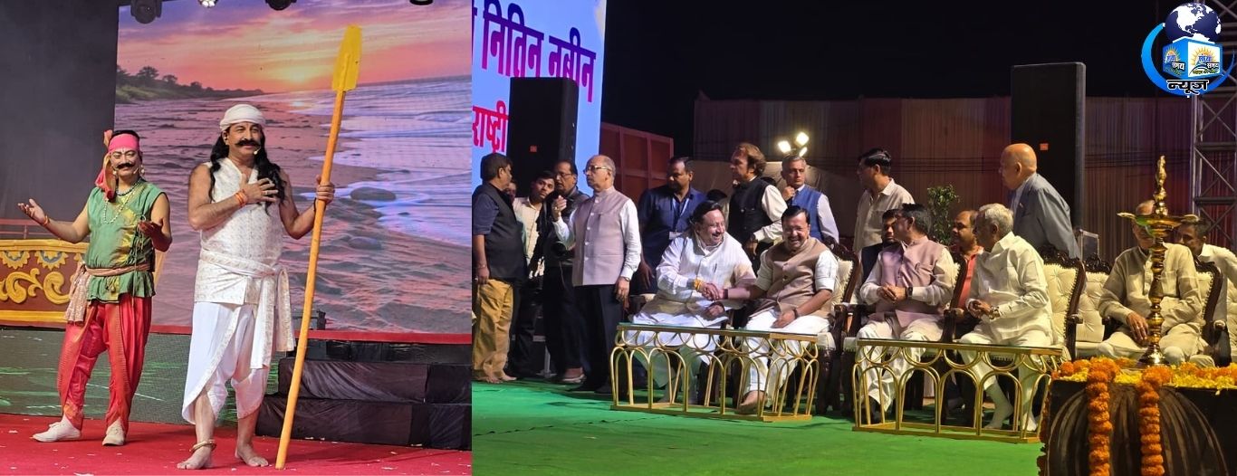 दिल्ली की रामलीला में मनोज तिवारी का जलवा, नितिन नवीन भी हुए प्रभावित