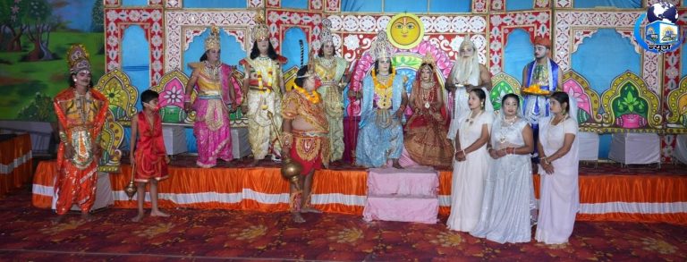 नोएडा में 14 साल बाद श्रीराम राज्याभिषेक, उमड़ा जनसैलाब