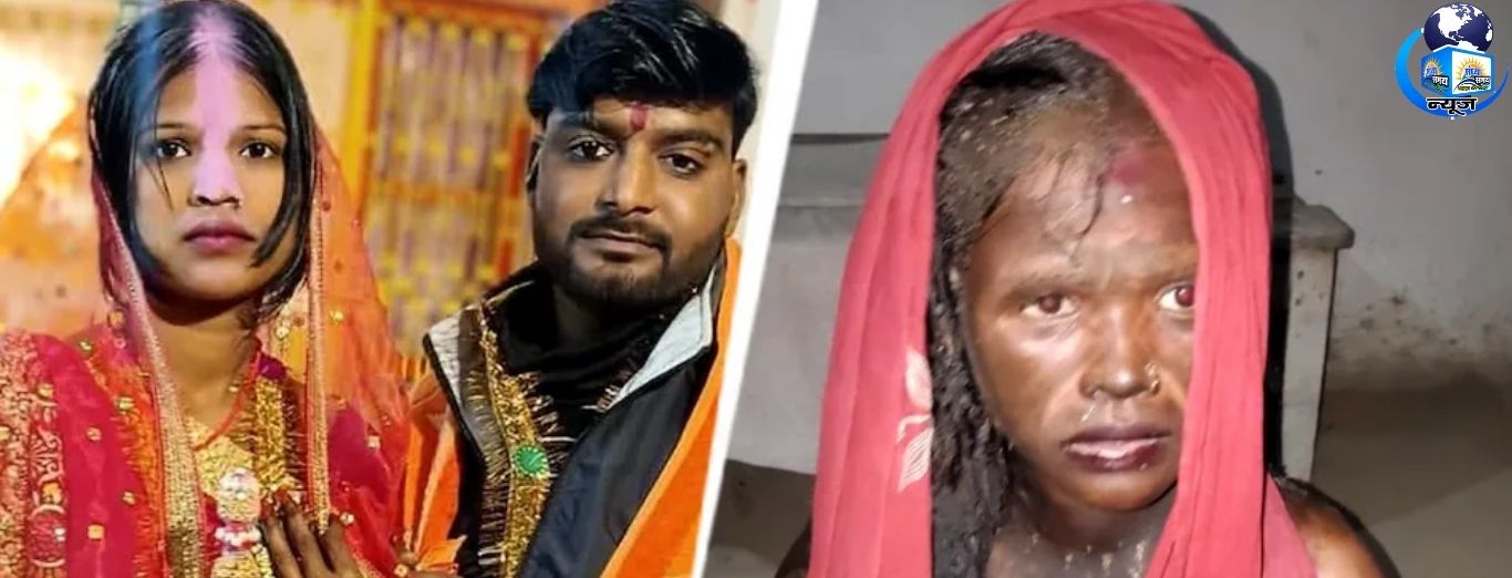सुनसान नहर किनारे पत्नी को जलाने का आरोप, पति गिरफ्तार