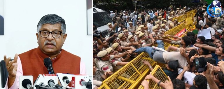 कॉकरोच जनता पार्टी प्रदर्शन पर भाजपा का हमला, विपक्ष पर साधा निशाना