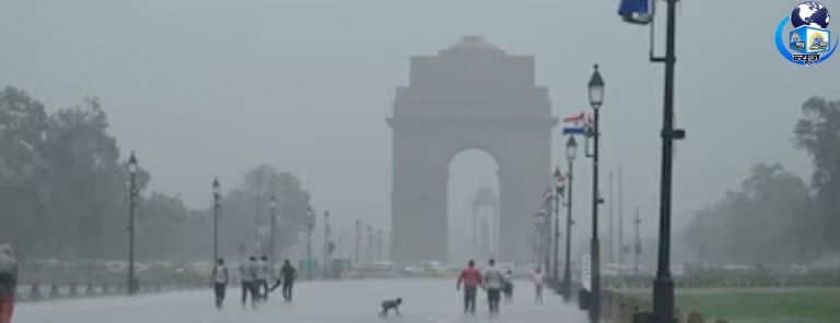 दिल्ली में बदला मौसम का मिजाज: उत्तम नगर से मोहन गार्डन तक मूसलाधार बारिश