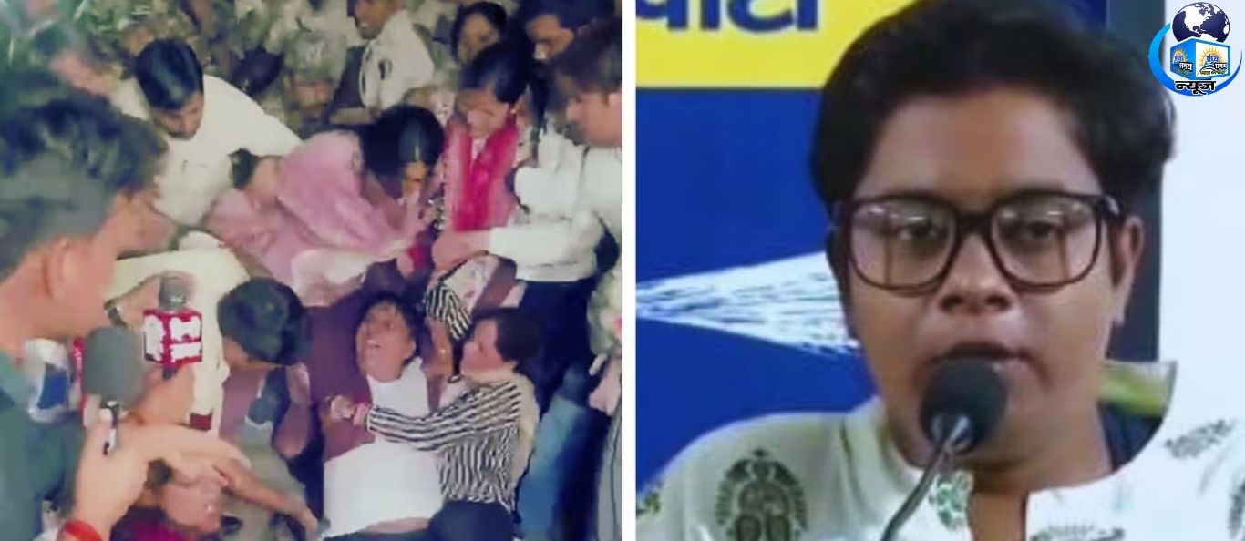 तिलक नगर में महिला नेता का पुलिस पर गंभीर आरोप