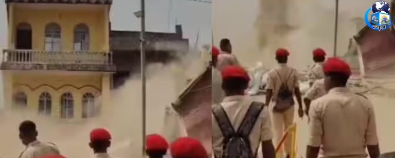 बिहार:भागलपुर में गंगा का कहर, देखते-देखते नदी में समाए घर